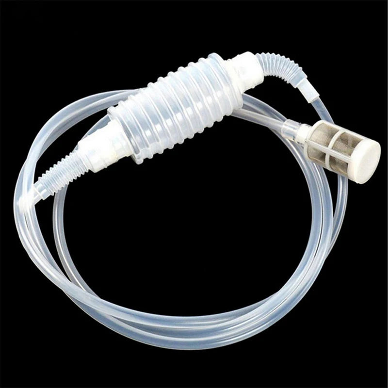 ^1PC Brewing Siphon Hose Wine Beer Making Tool Brewing Food Grade Making Brewing Plastic Hand Transfer Pump Kitchen Tools Qme