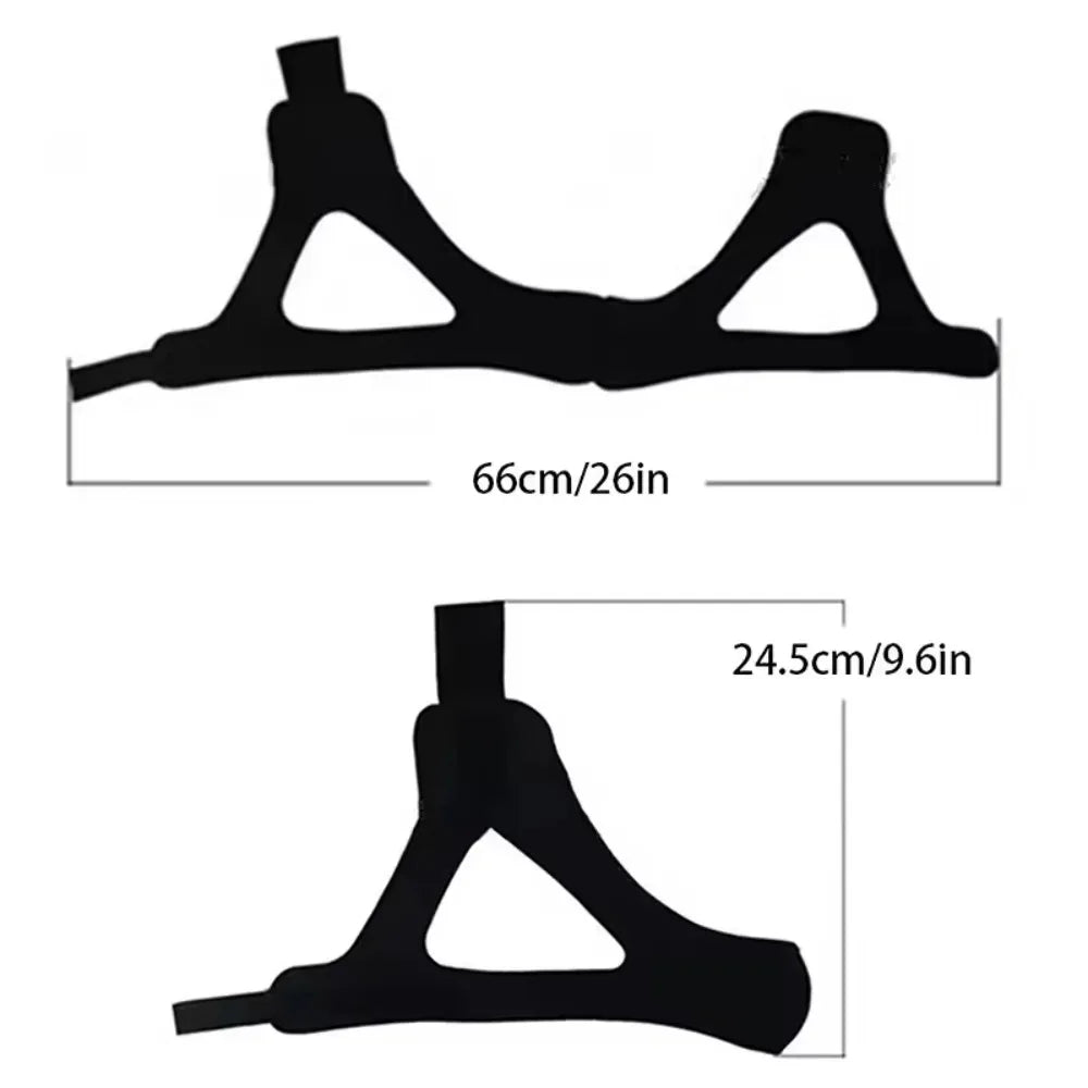 Adjustable Anti Snoring Chin Strap Breathable Comfortable Mouth Qme