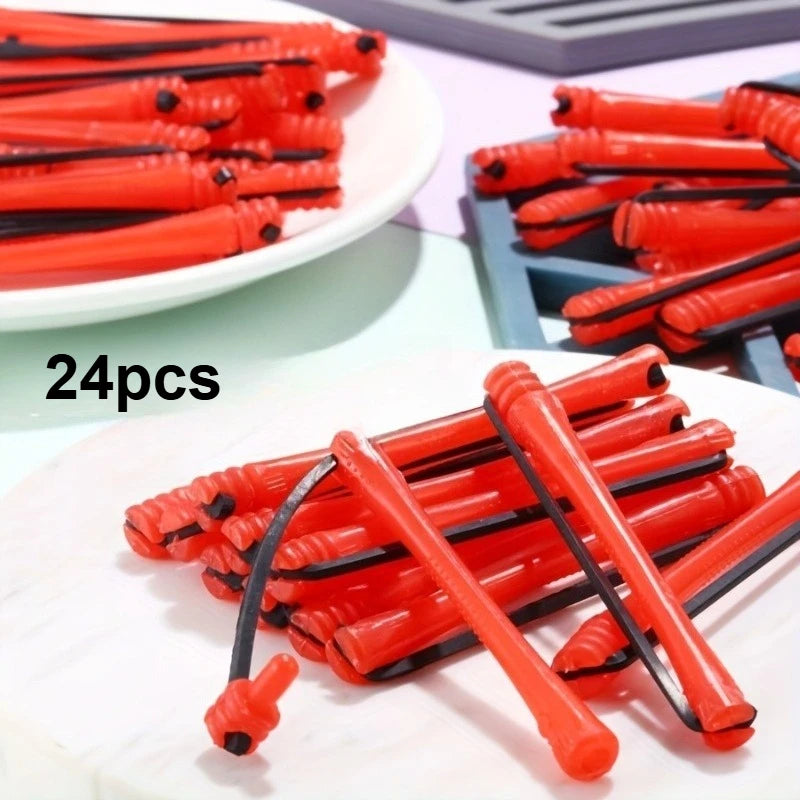 24pcs Hair Perm Rods Hair Curling Rollers Perming Curlers Rods Cold Wave Rollers for Hairdressing Styling Tools Qme 24pcs