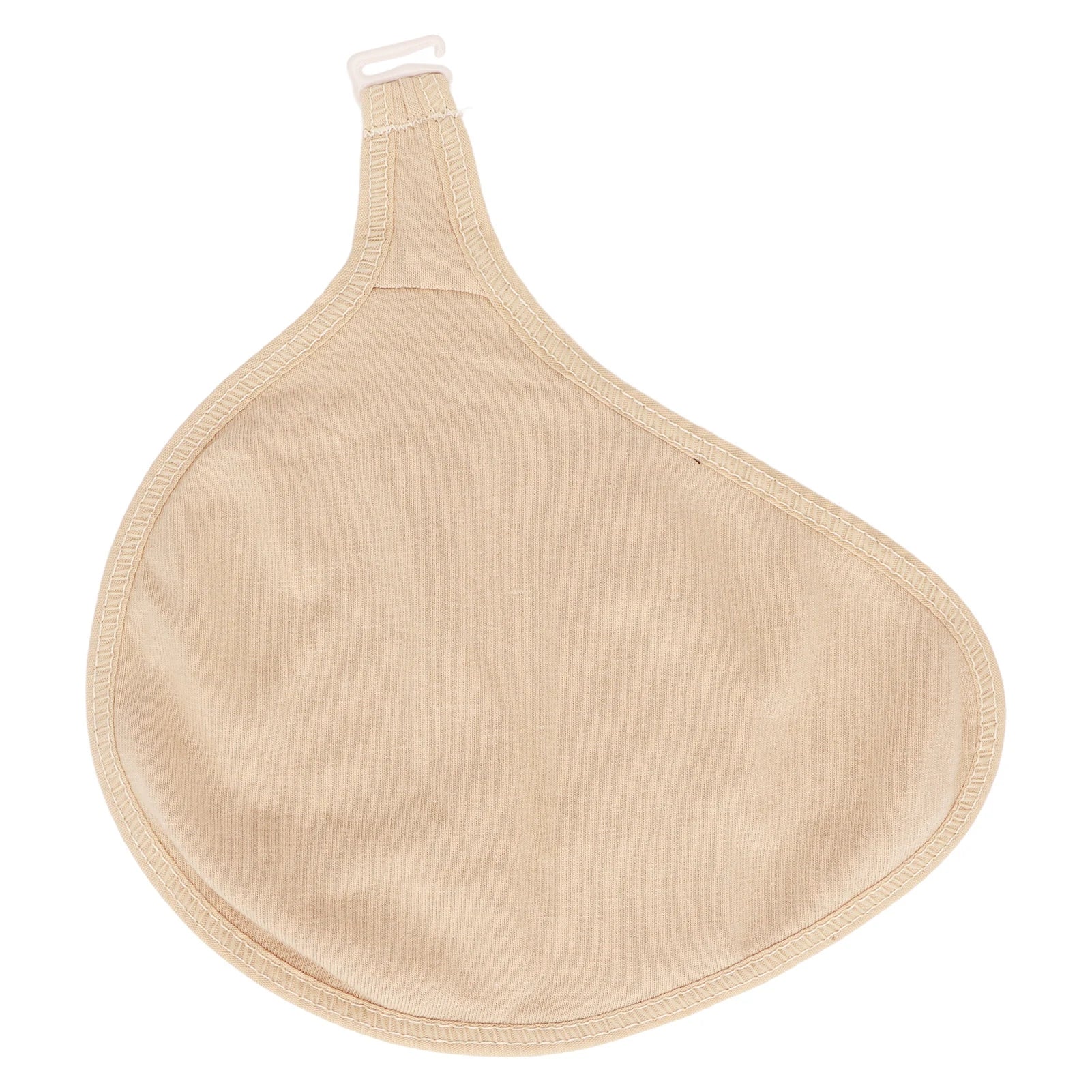 Women Silicone Breast Forms Protective Cover Women Mastectomy Prosthesis Cover Bag Sweat Absorbing Cotton for Fake Boobs Qme Left
