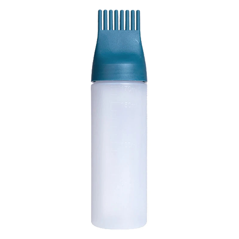 Squeeze Applicator Bottle Oil Plastic Hair Dye Coloring Dyeing Dry Qme Green