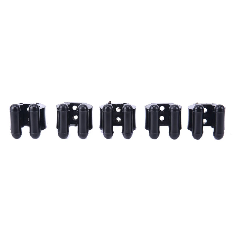 Plastic Club Clip Fishing Rod Pole Storage Rack Tip Clamps Holder Qme