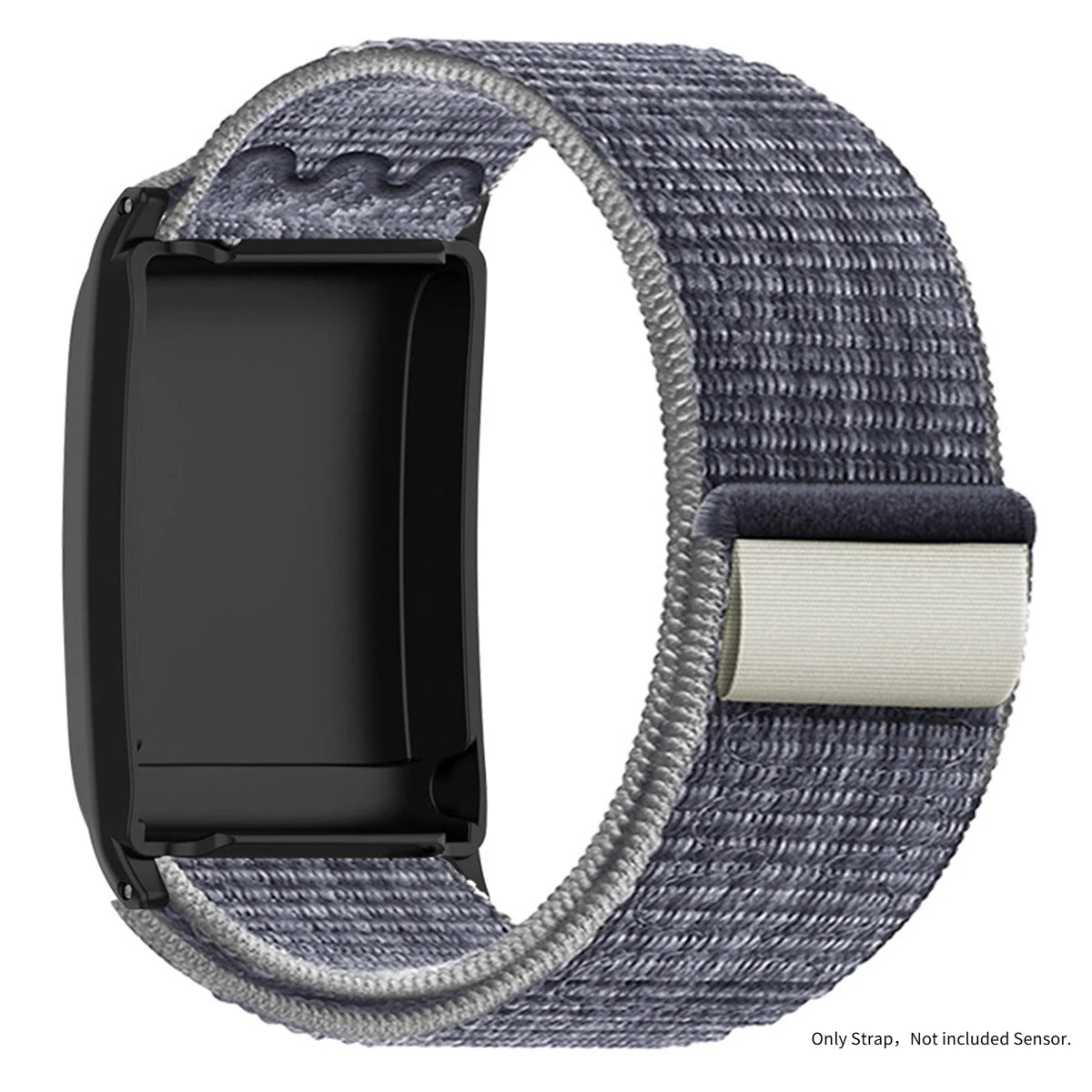 Watchband Compatible with Whoop 4.0 5.0 Elastic Nylon Bracelet Lightweight Adjustable Bracelet for Whoop 5.0 Strap Accessories Qme Gray Blue For WHOOP 4.0