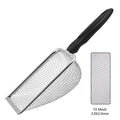 ^Pet Cleaning Tools Stainless Steel Feces Shovel Net Cat Litter Shovel Reptiles Lizard Sand Shovel Mesh Screen Fecal Spoon Qme 2.0X2.0mm