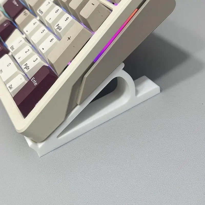1 Pair Portable Keyboard Risers Adjustable Computer Desk Riser Qme
