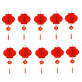 Lantern Hang Pendant Waterproof Festival Lanterns Decoration 2023 Qme 10Pcs