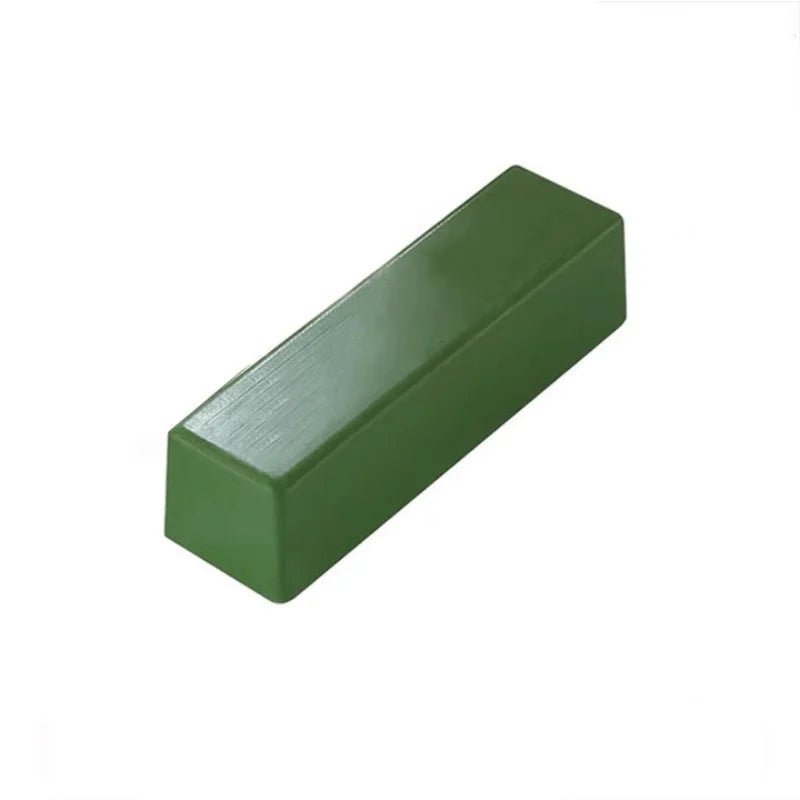 Premium Green Polishing Wax - Abrasive Compound for Metal Finishing, Stainless Steel & Copper Buffing Qme