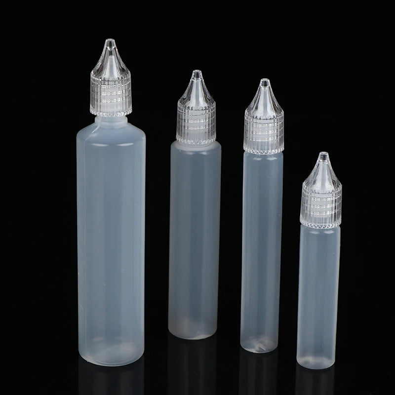 10 15 30 Refillable Plastic Dropper Bottles Pen-shape Containers Ink Qme