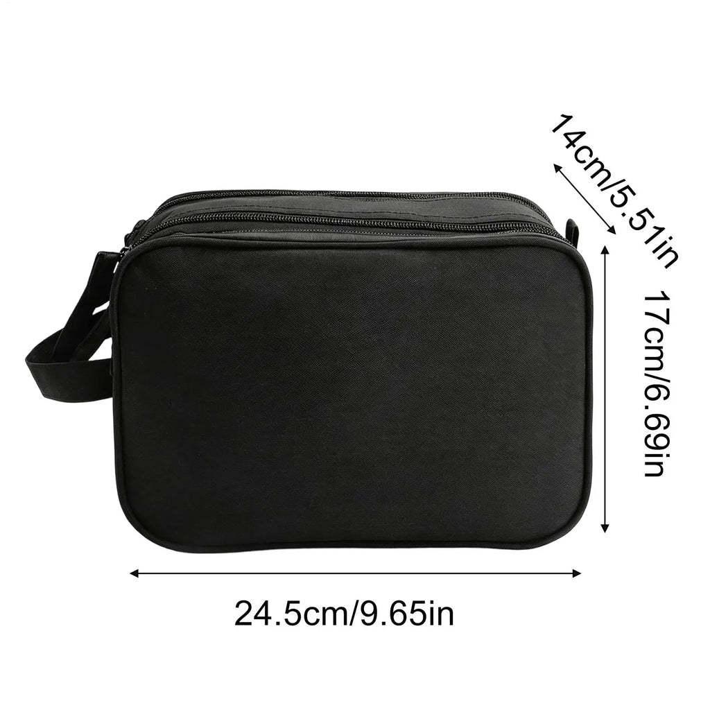 Travel Toiletry Bag Men Handle Multi-compartment Makeup Organizer Qme