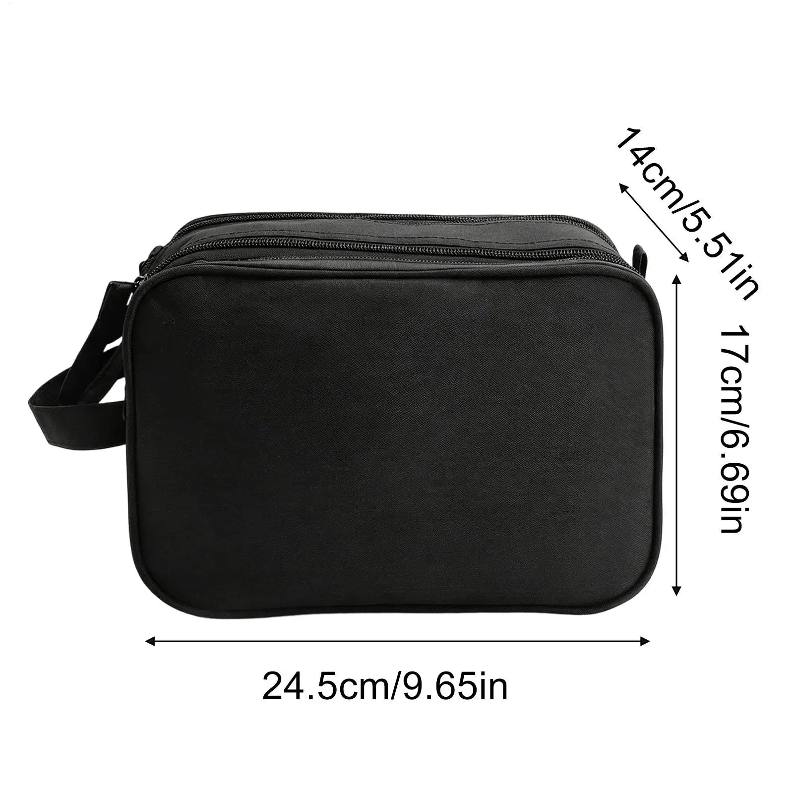 Travel Toiletry Bag Men Handle Multi-compartment Makeup Organizer Qme