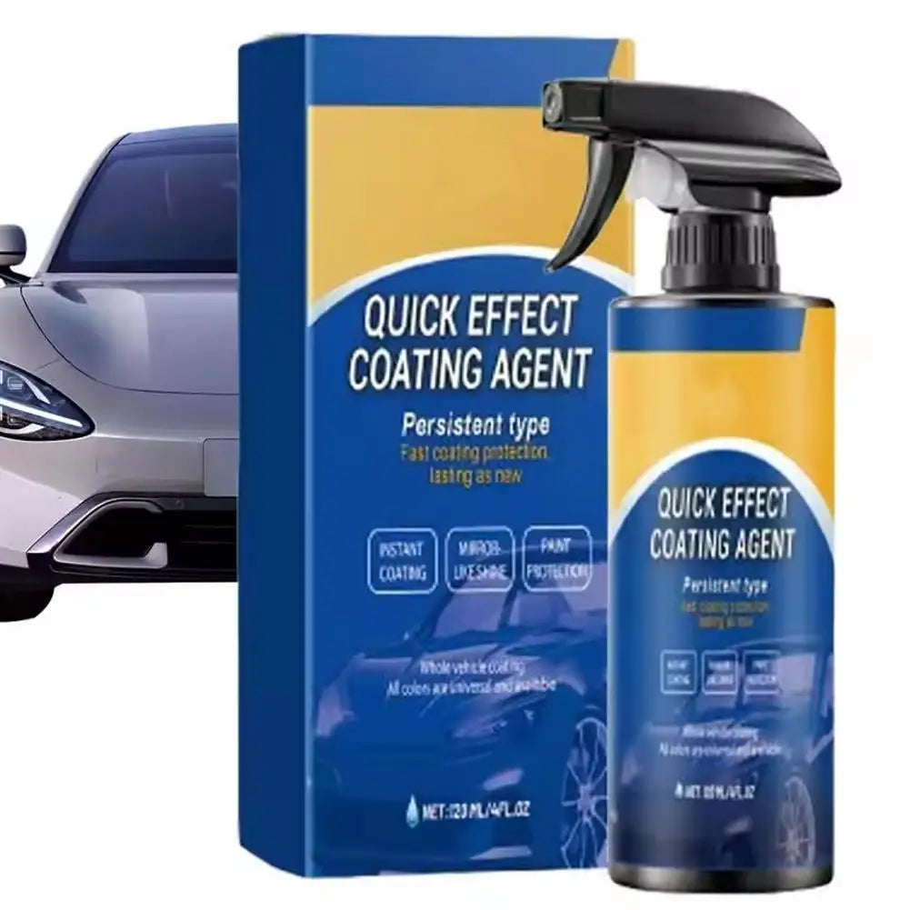 120ml Ceramic Coating Spray for Vehicles Scratch Remover Agent for Car High Protection Long-Lasting Vehicles Coating Spray Qme