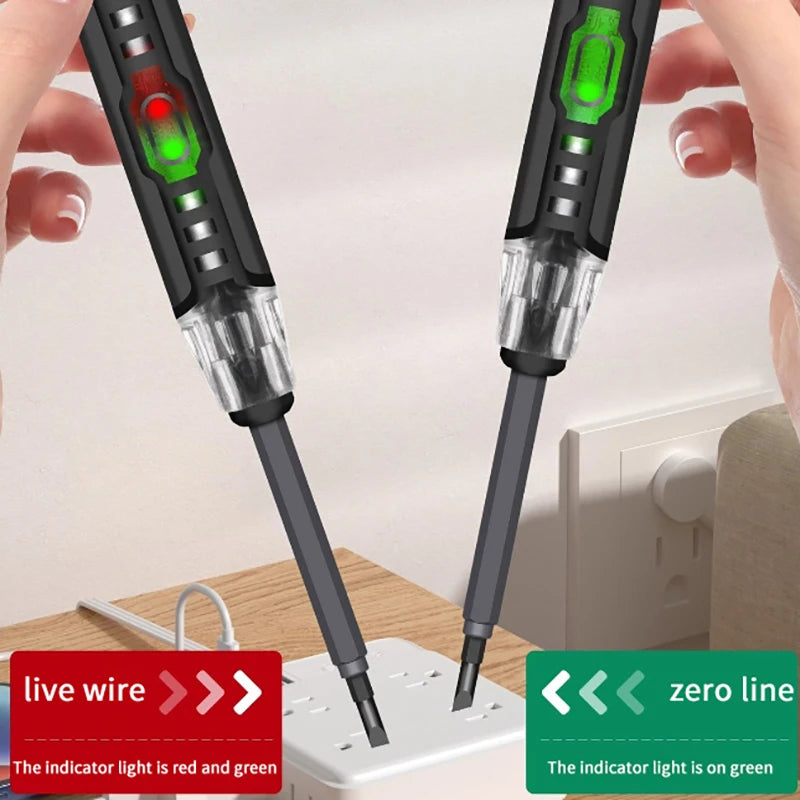 B05 Screwdriver Kit Word/cross Screwdrivers Indication Pen Meter Electric Pencil Electrician Tester Pen Tools Qme