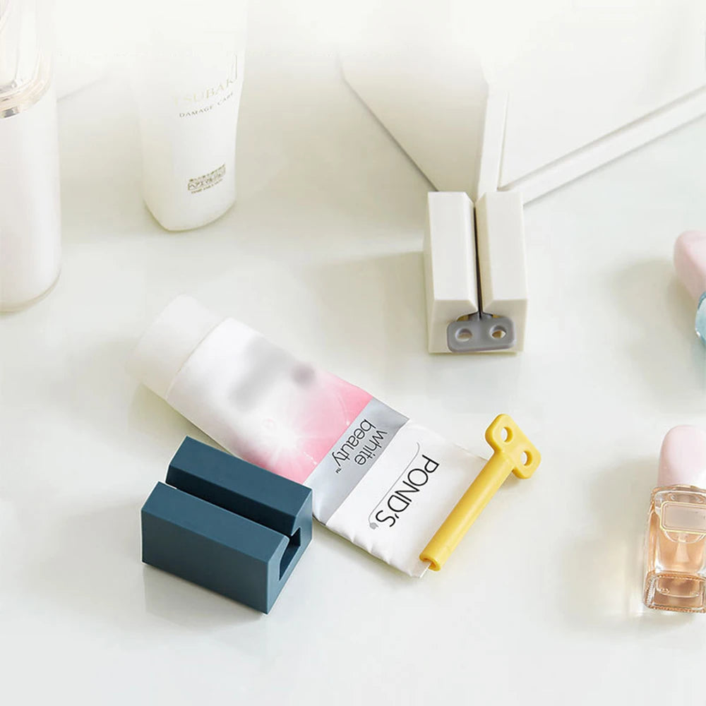 Lazy Toothpaste Squeezer Face Wash Roller Presses The Magic Squeezer Toothpaste Clip Clean Bathroom Home Qme