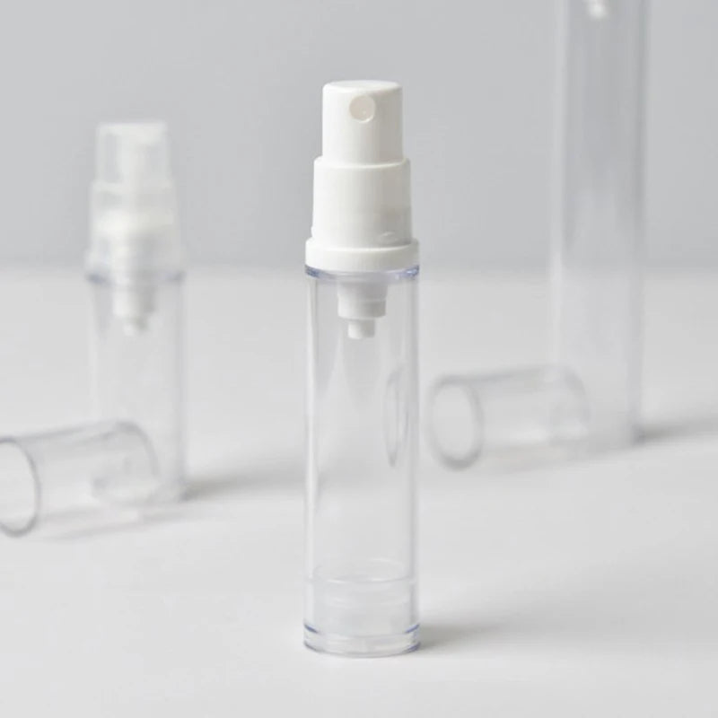 5 10 Vacuum Bottle Press Liquid Foundation Lotion Eye Cream Empty Qme
