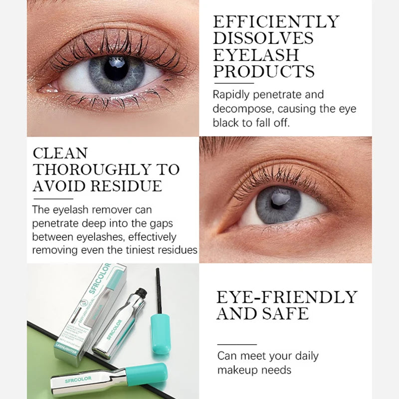 Eye-specific Remover Oil Lashes Deep Clean Mild Formula Quick Qme