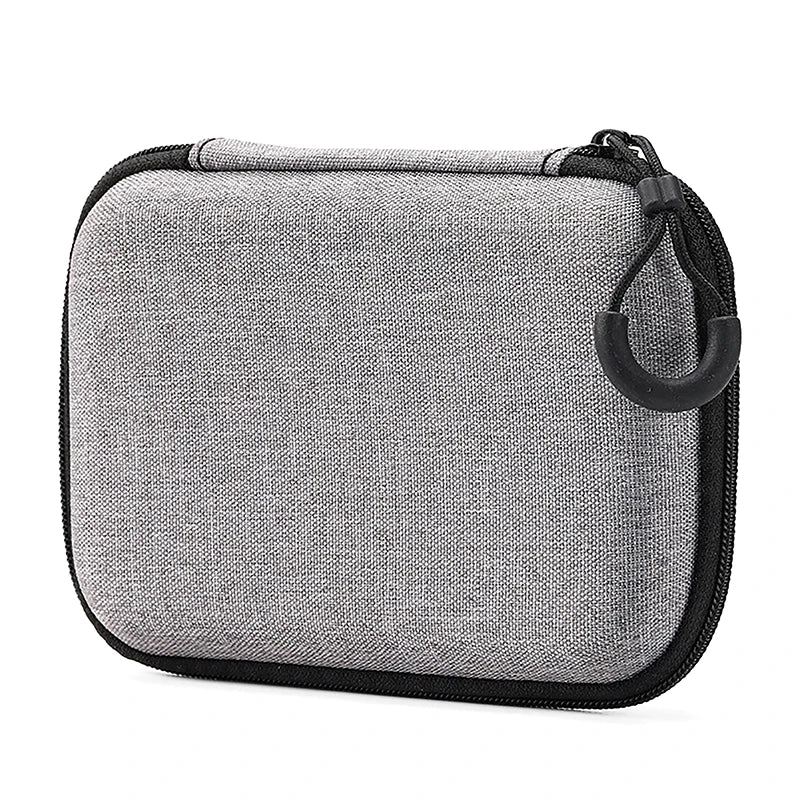 Portable Shockproof Headphone Case Earphone Bag Headset Storage Hard Qme one size B