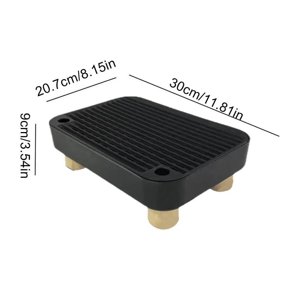 Litter Box Ramp Senior Cat Poop Step Filter Function Anti-tracking Qme Black China Mainland