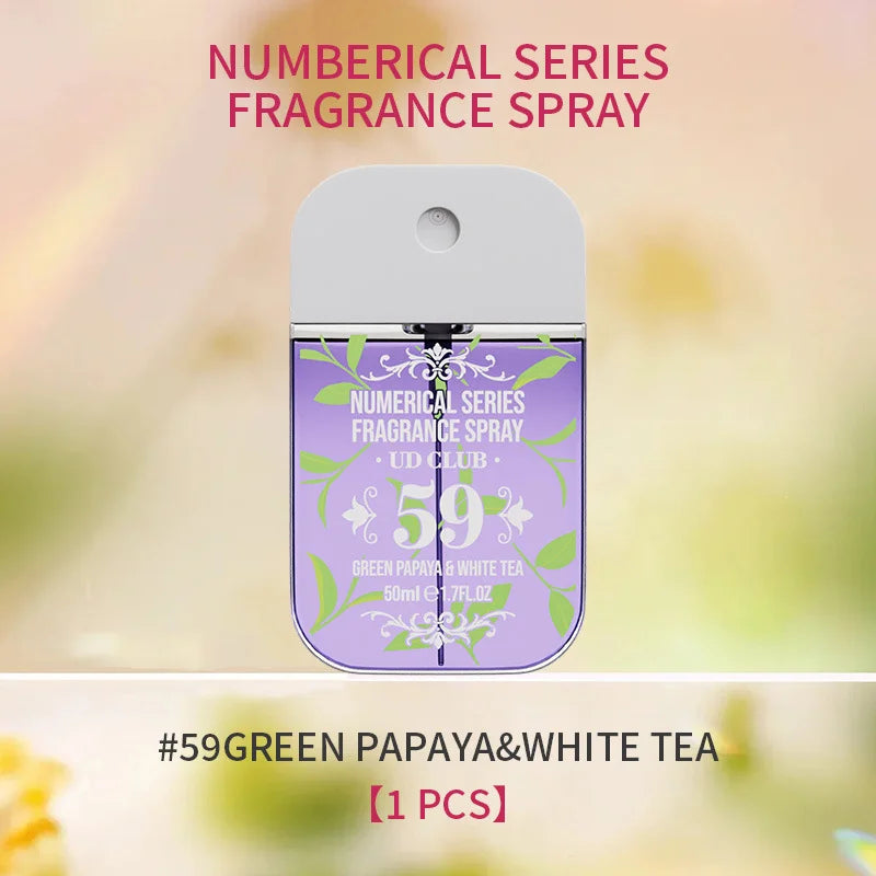 Multi Scented Spray Long lasting Fragrance Alcohol free Essential Oil Aromatic Odor Removal Air Freshener Perfume Qme Green Papaya