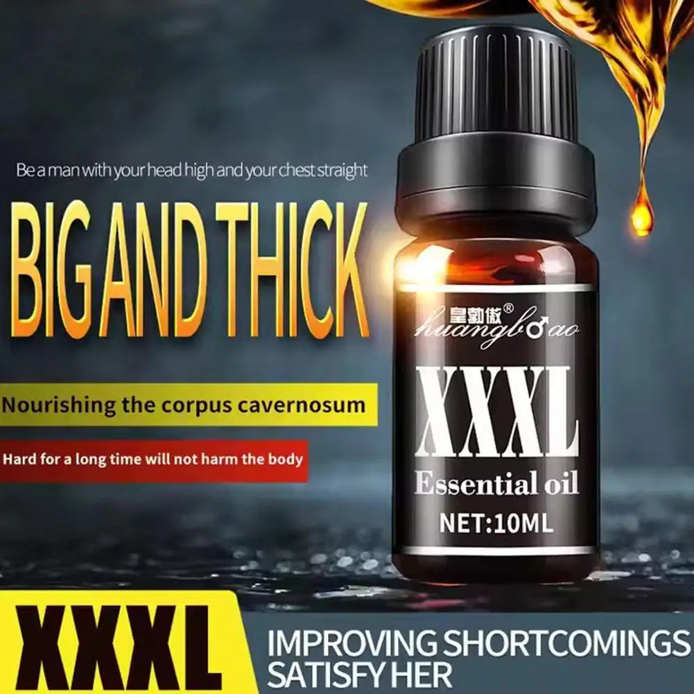 Men's Big XXXL Massage Oil Enlargement Gel Lasting Erection Enlarge Qme