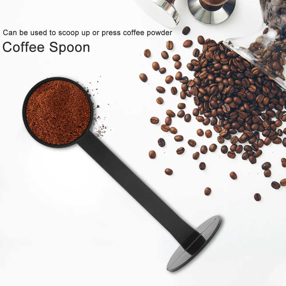 Multifunctional Plastic Coffee Measuring Spoon Reusable Coffee Scoop Spoon for Ground Coffee Powder Sugar Kitchen Tool Qme