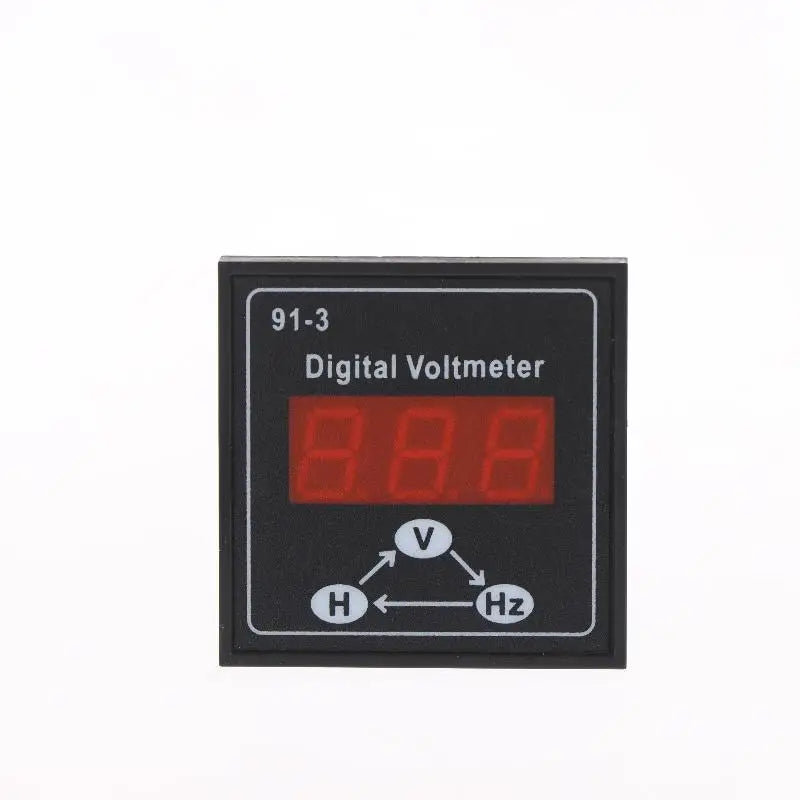 91-3 Digital Voltmeter For Diesel Generator Single Phase 3 Phase Voltage Meter Digital Display Current Meter With LED Display Qme