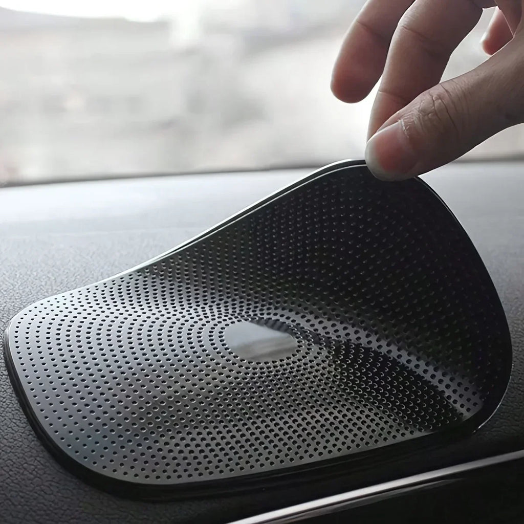 1Pcs Car Non-Slip Mat Magic Anti-Slip Slide-Proof Pad Dashboard Sticky Dash Adhesive Cell Phone Mobile Holder Black Silicone Qme