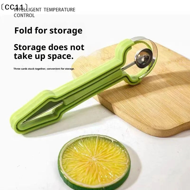 1 Fruit Knife Baller Scooper Meat Extractor Watermelon Cantaloupe Qme Default Title