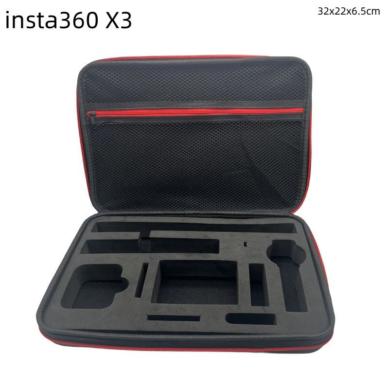 Storage Case Waterproof Protective Carrying Bag Insta 360 X3 X4 Qme