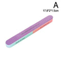 Professional Nail File Nail Buffers Blocks For Natural Nails Shine Smoother Upgrade Seven Steps Polisher Fingernail Files Buffer Qme 17.8cm long CN