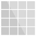 16pcs/set Wall Stickers Mirror Self-adhesive Glass Tile Mirror Stickers Creative Elegant Silver Convenient for Wardrobe Bathroom Qme 16 pcs