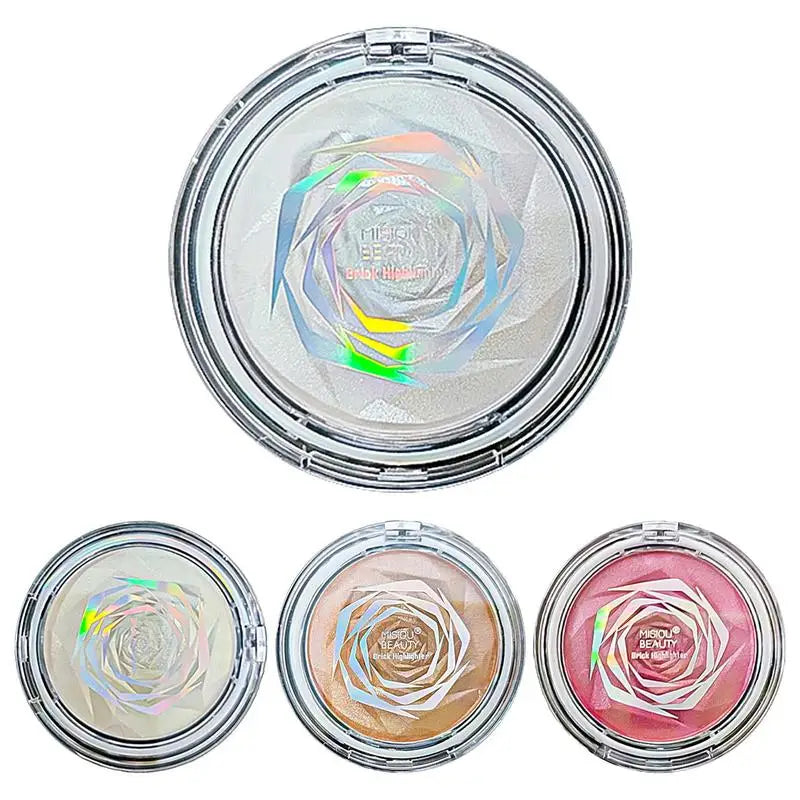 Rose Diamond Gloss Powder Highlighter Stick Glitter Illuminator Qme