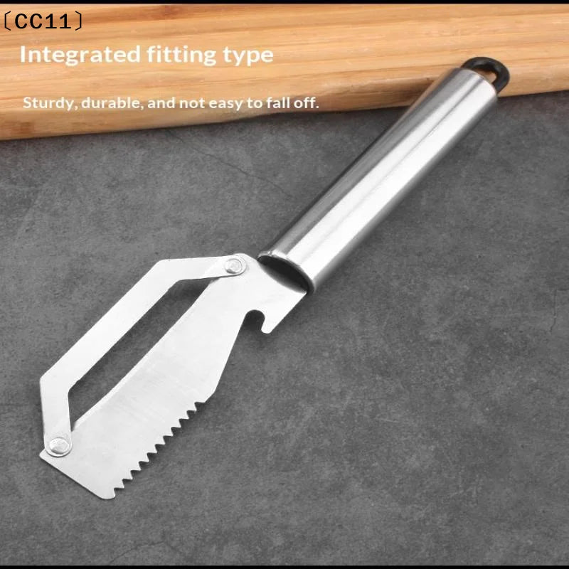 Multi-functional Vegetable Peeler Kitchen Ultra- Stainless Steel Qme