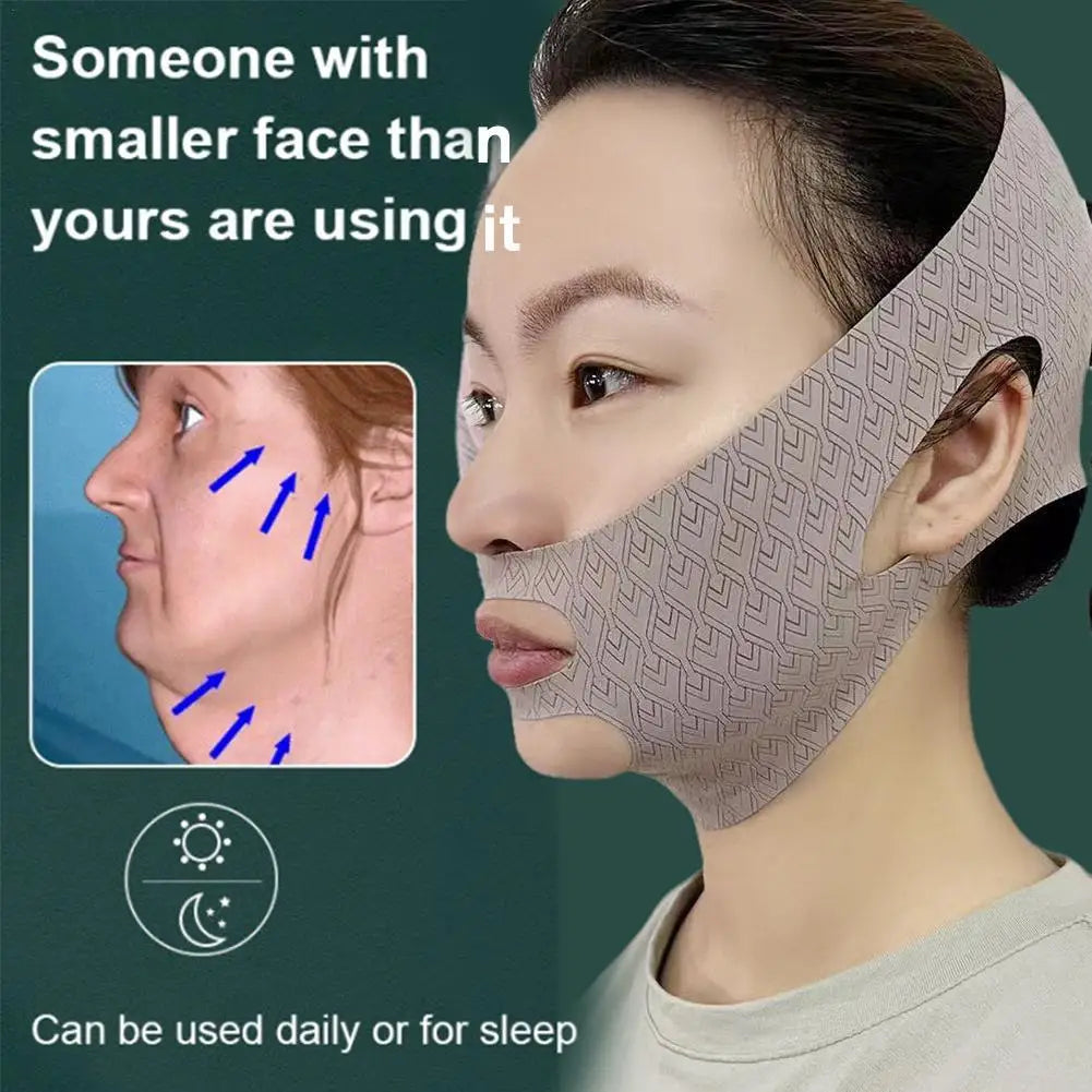 Chin Cheek Slimming Bandage V Line Lifting Mask V Shaper Face Lift Sleeping Mask Anti Wrinkle Strap Band Beauty Health Qme
