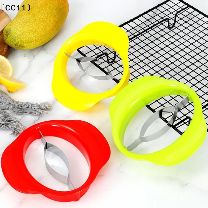 Mango Peeler Slicer Peeling Tool Divider Fruit Slices Ergonomic Qme