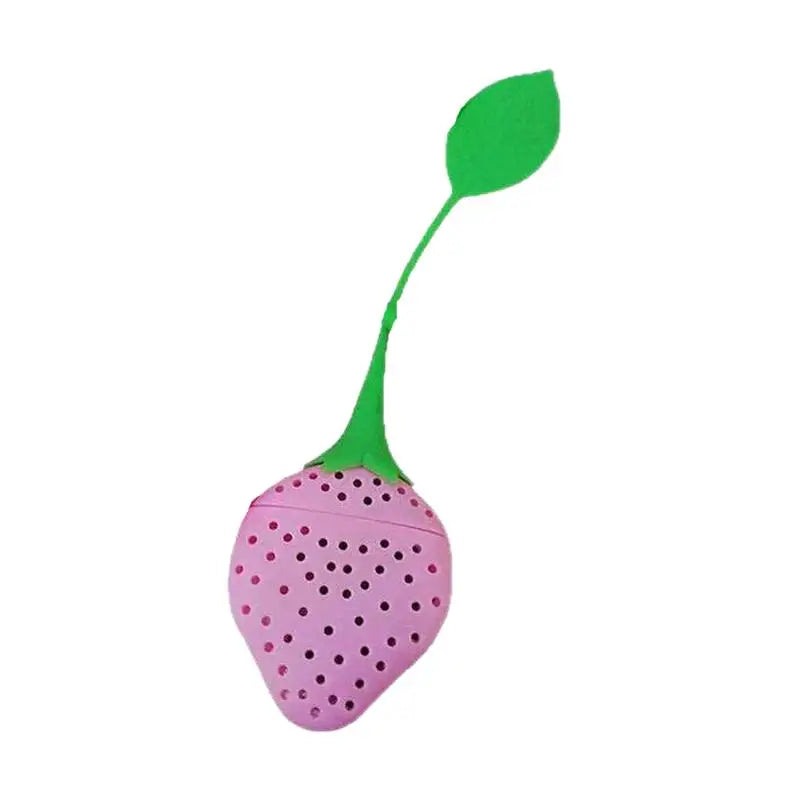 Silicone Tea Infuser Teabag Kettle Loose Leaf Strainer Ball Holder Qme A5 one size