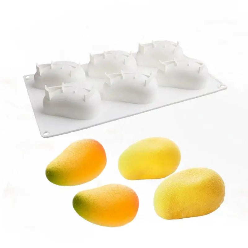 3D Mango Design Silicone Cake Molds Baking Tools Party Pastry Qme