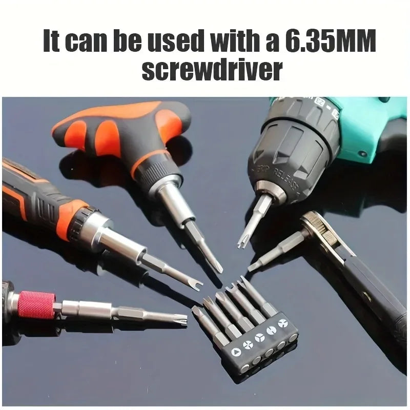Special Shaped Screwdriver Set U-Shaped Y-Shaped Triangle Inner Cross Three Points Screwdriver Head Tool Qme