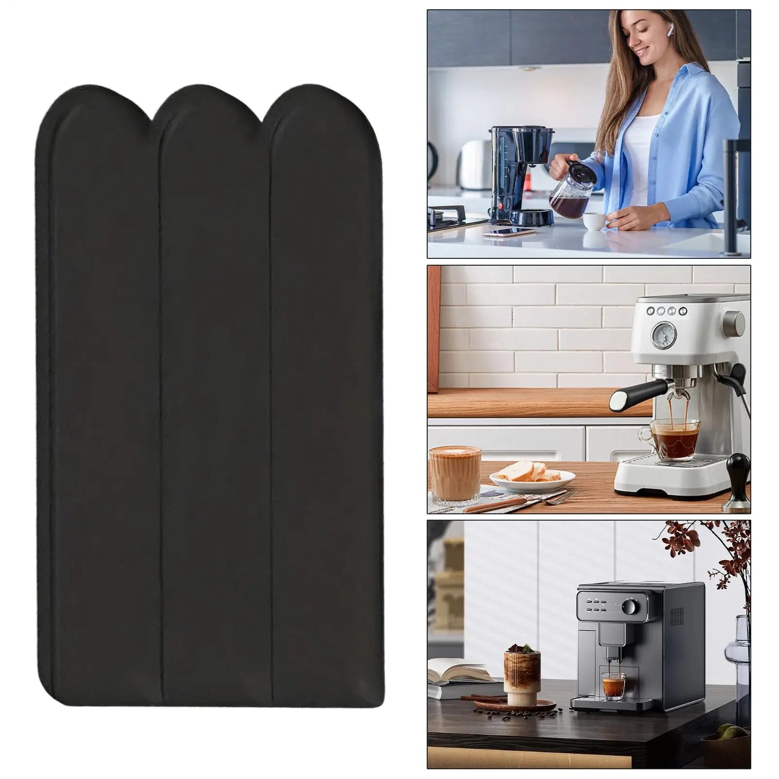 Coffee Pod Storage Wall Mounted Rack Space-saving Silicone Kitchen Qme