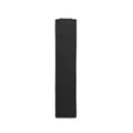 Pu Leather Pen Bag Elastic Buckle Book Notebook Fashion School Pen Case for Office Meeting Easy Carry Office Student Stationery Qme black
