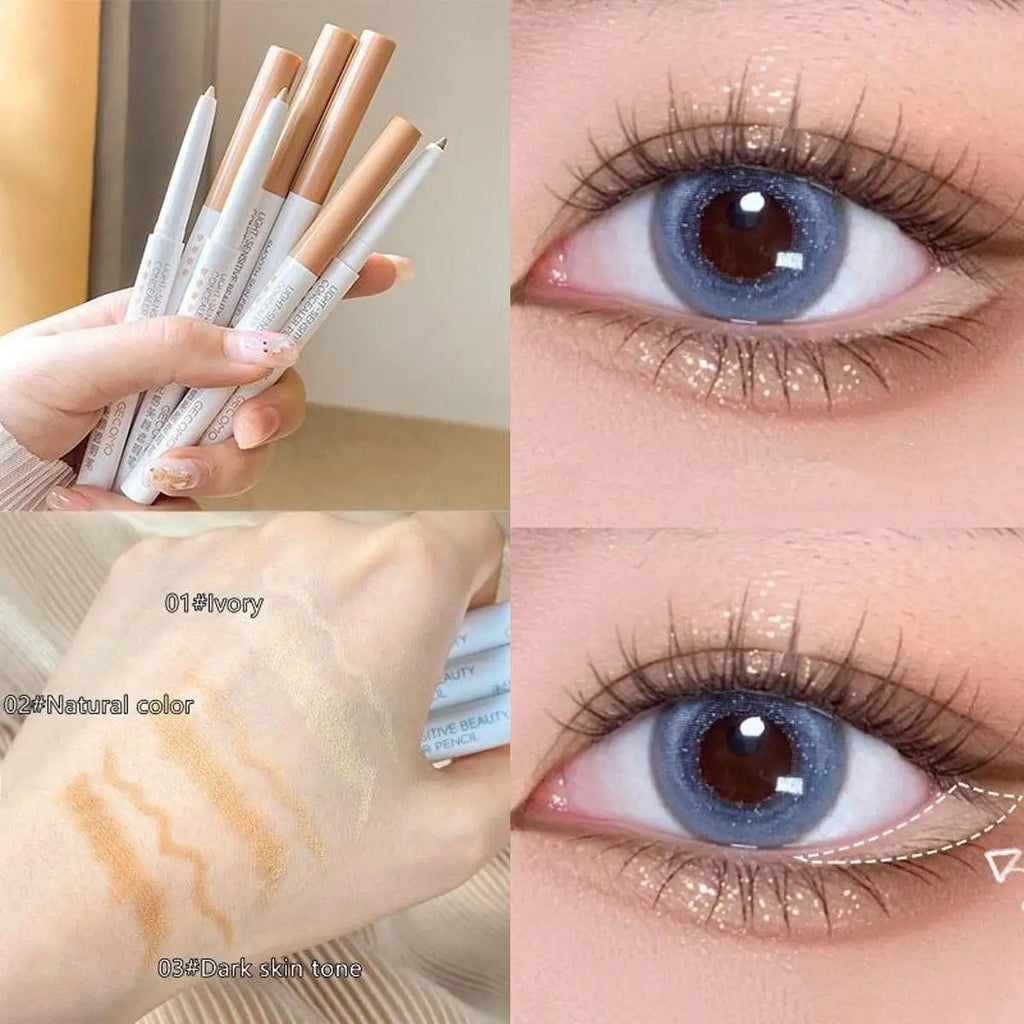 Moisturizing Eyebrow Lip Concealer Pen Full Coverage Waterproof Qme