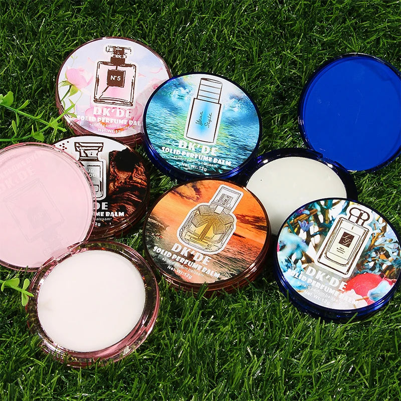 Women's Solid Perfume Cream Light Lasting Charm Fragrance Convenient Qme