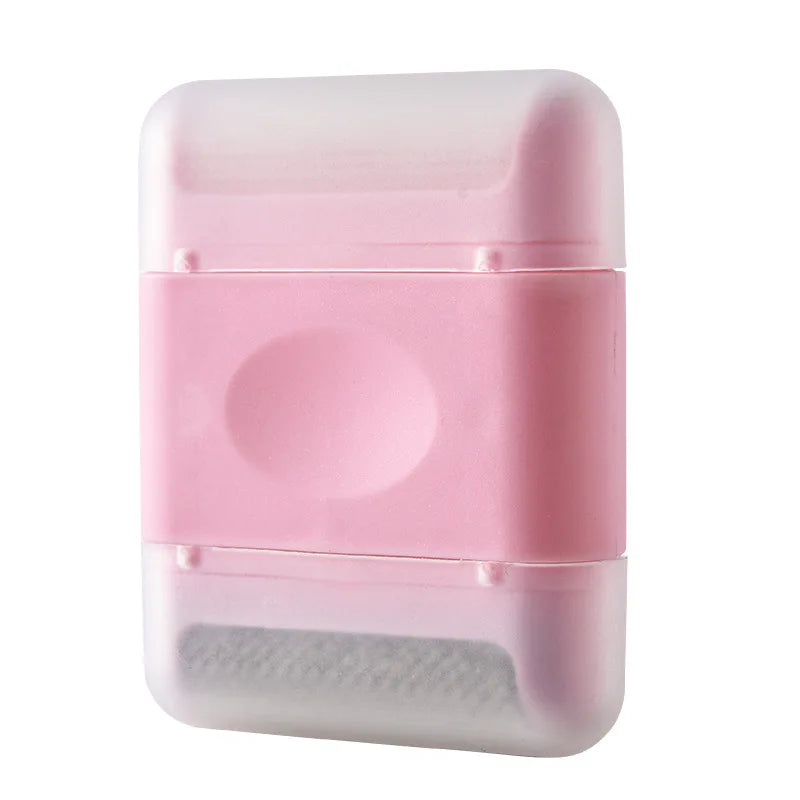 Mini Lint Remover Manual Hair Ball Trimmer Fuzz Pellet Cut Machine Portable Epilator Sweater Clothe Shaver Laundry Cleaning Tool Qme Pink