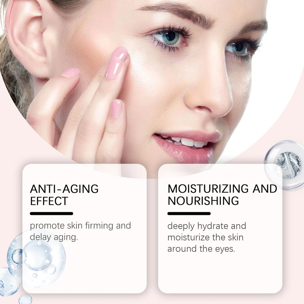 Bee Venom Eye Cream Anti-Aging Firming Moisturizing Eye Treatment Dark Circles Remove Eye Bags Under Eye Nourishing Care Qme