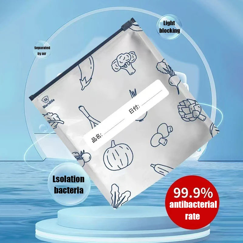 Foil Fresh-keeping Bag Sealed Packaging Refrigerator Freezer Qme