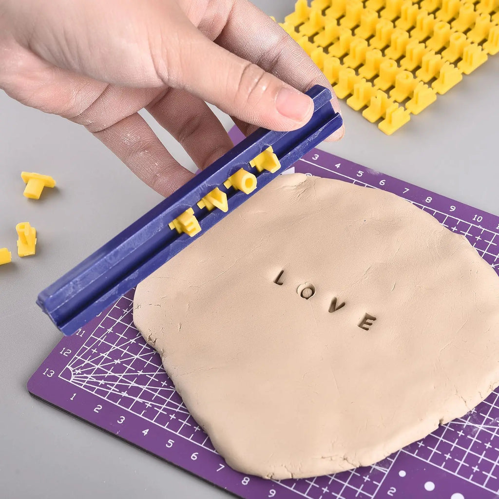 New Alphabet Number Letter Biscuits Mold Pottery Press Stamp Baking Mould DIY Printing Embossing Mold Cookie Cutter Cake Tools Qme