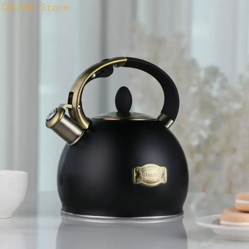 Rustproof Stainless Steel Tea Kettle Quick Heat Technology Large Qme