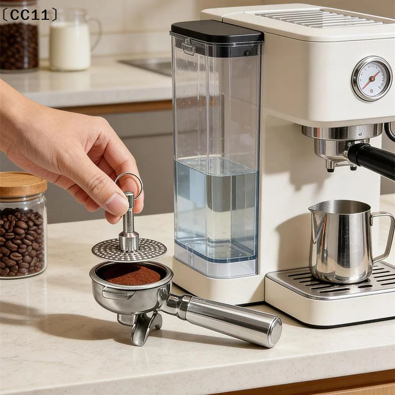 Espresso Puck Screen Magnetic Iron Accessories 51 55 Coffee Filter Qme