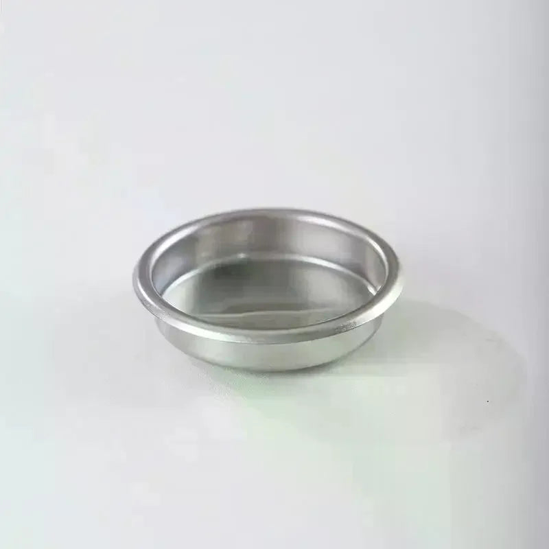 Coffee Blind Filter Bowl 51/54/58mm Stainless Steel Non Pressurized Filter Cup For Backwashing In Semi Automatic Coffee Machine Qme