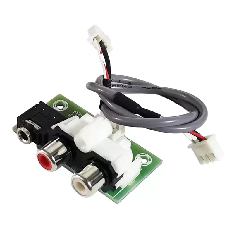 Audio Socket Dual AV Lotus Input XH2 54-3P Output Adapter Small Board Qme