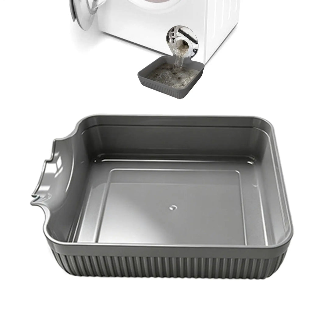 Washing Machine Drain Tray Front-mounted Universal Heavy Duty Guide Washing Machine Funnel for Washer Water Drip Replacement Qme